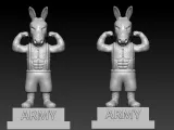 Army Mule - Maskottchen der United States Military Academy - 3D-Druck-1