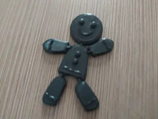 Articulated gingerbread man