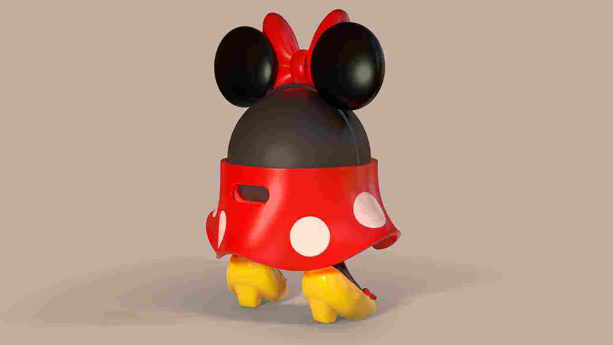 MINNIE - SUPPORT FOR  ECHO DOT BASE, 3D models download