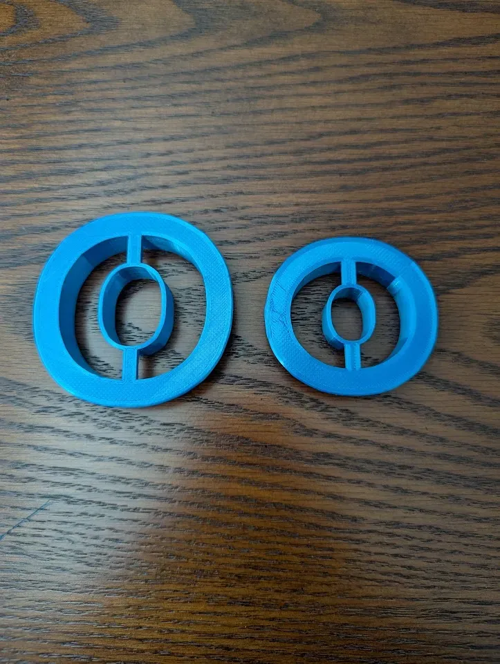 Letter O Alphabet Upper & Lower Case Cookie Cutter