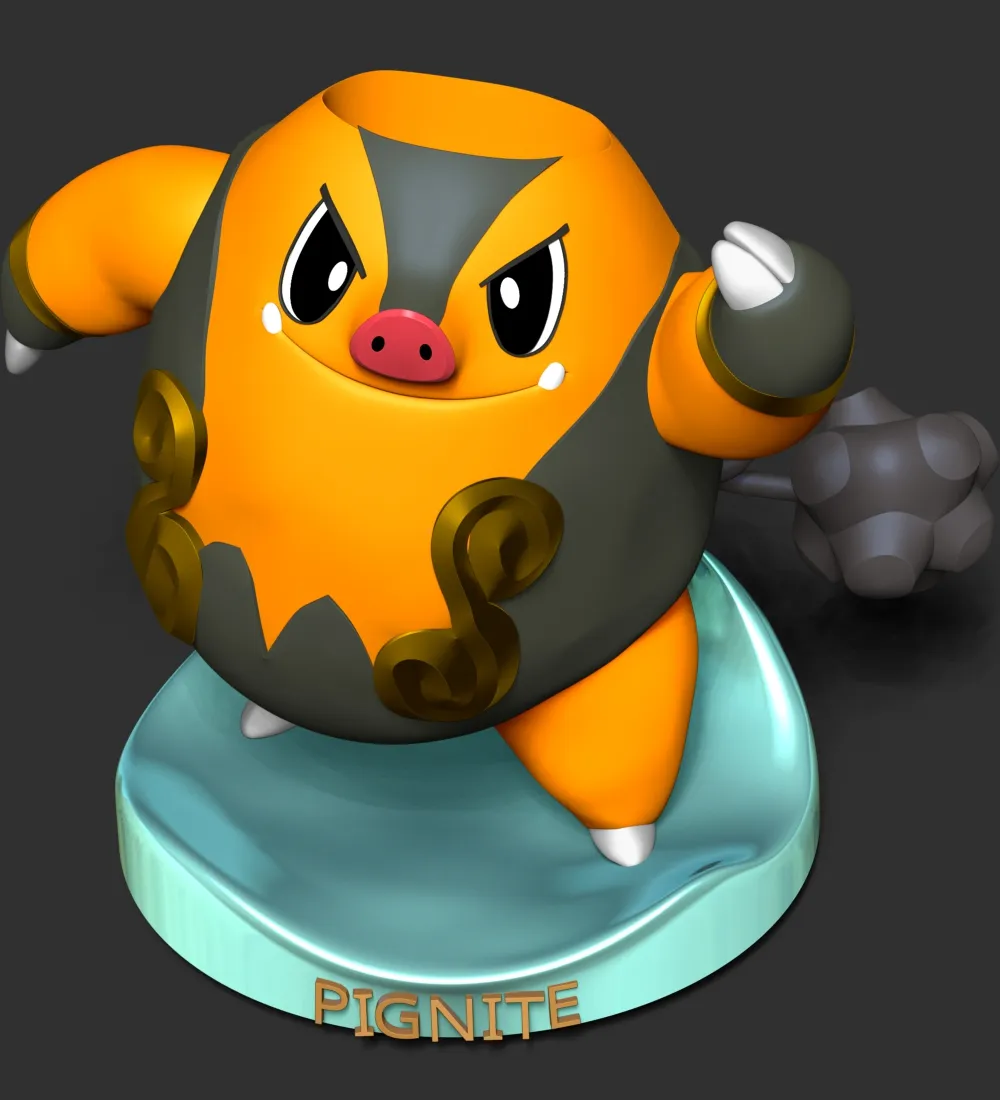 Pignite Pokemon - Pen and pencil Holder