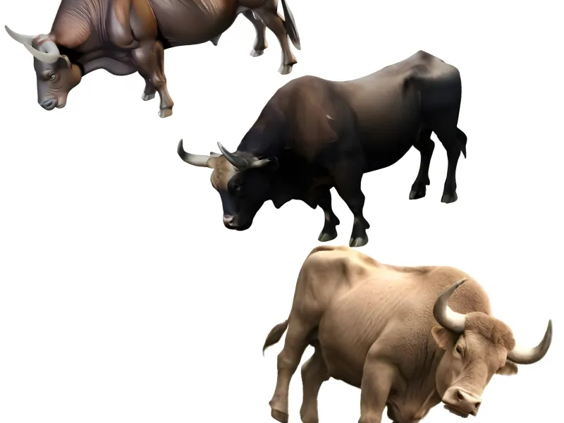Majestic Bull Statue