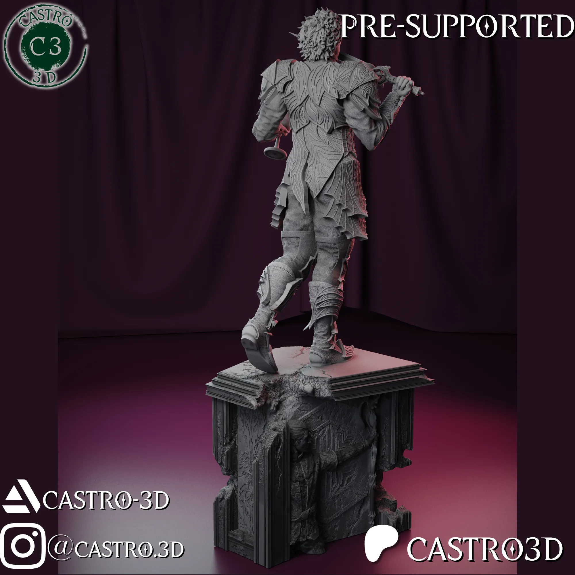 Astarion Ancunin - Baldurs Gate 3 Miniature Collection
