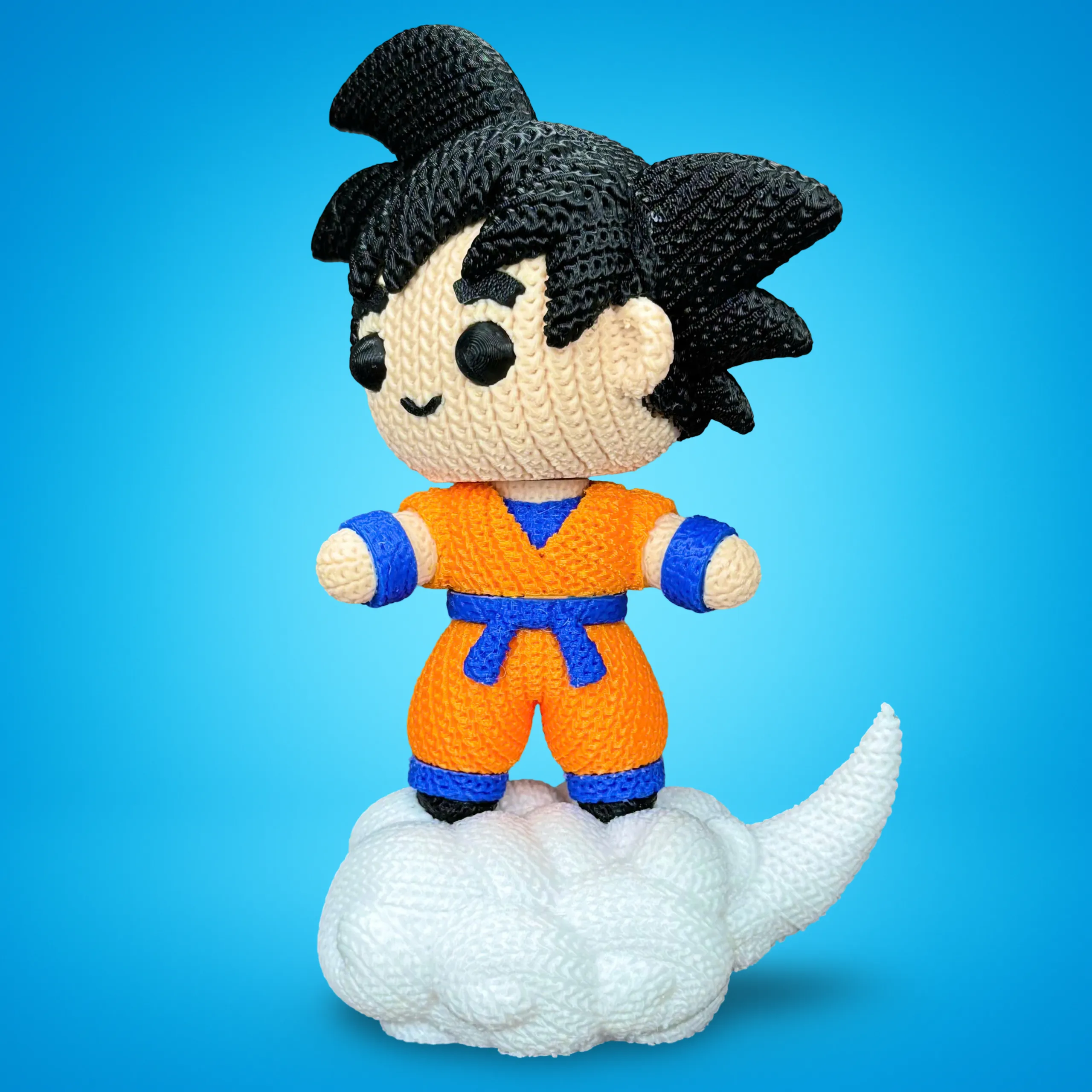 Dragon Ball Goku Knitted - Crochet - Multiparts