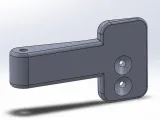 Kit de dobradiças para portas K1C-3