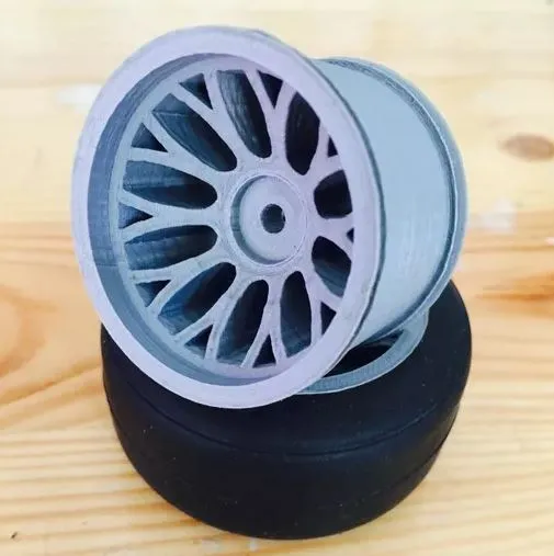 RC 1:10 FORMULA 1 WHEEL RIMS HEX 12MM FOR F104 RUBBER TIRE