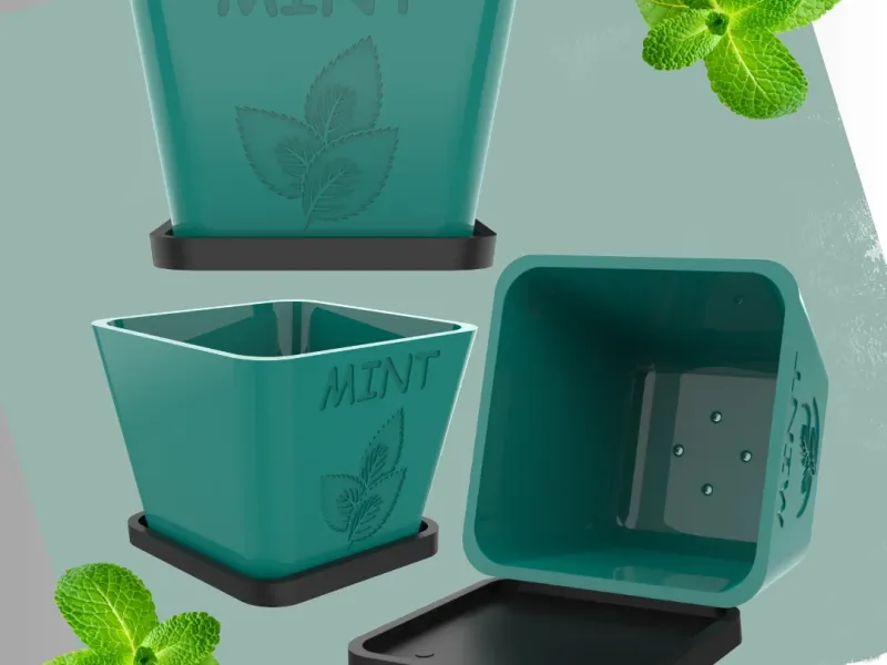 Mint Pot Planter