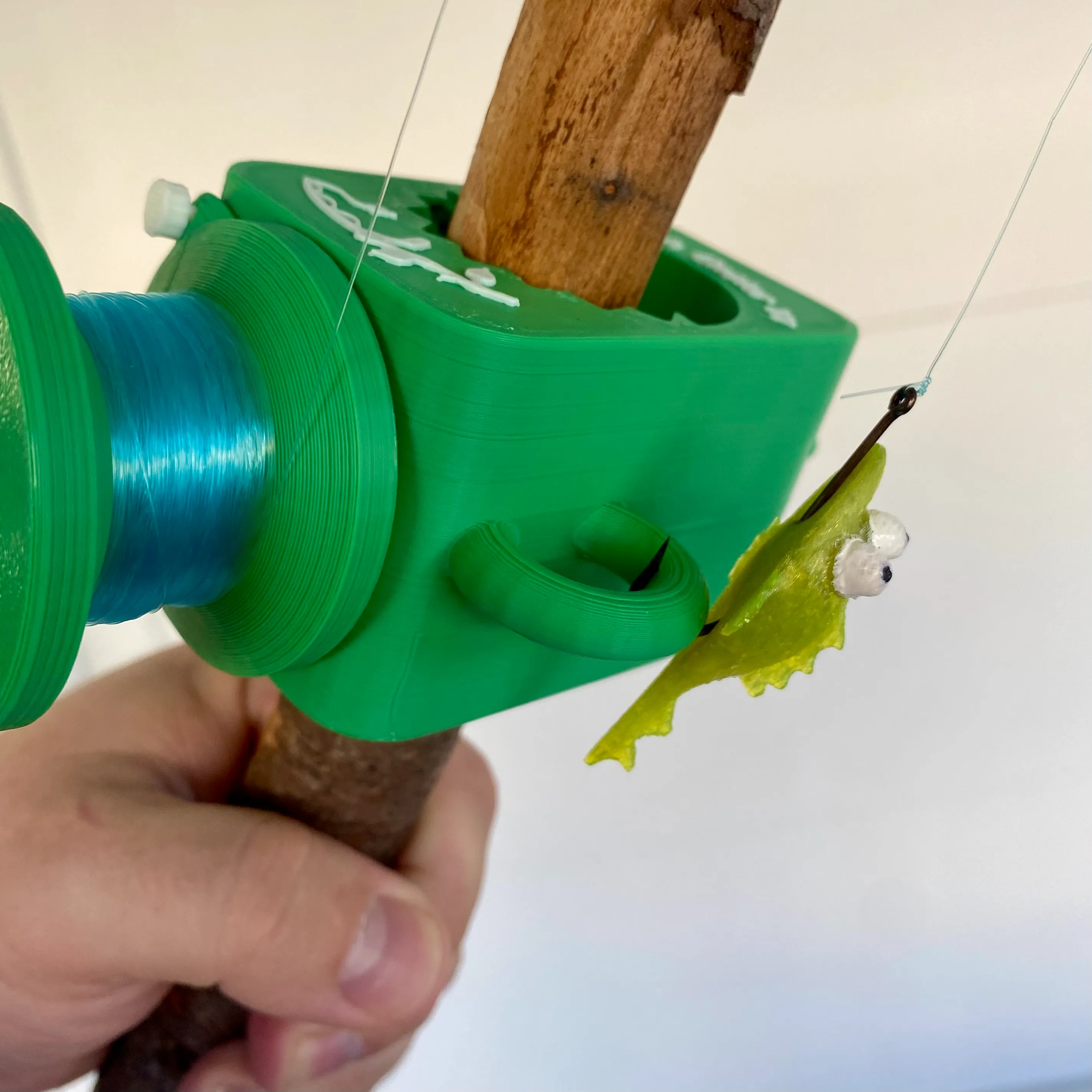 Branch Caster V1 – Turn Any Branch Into a Fishing Rod!