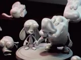 Ren and Stimpy - Modular interchangeable heads variants-7