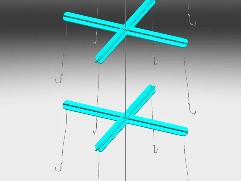 Little-Cross Fishing tool
