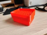 High soap dish, sponge container-0