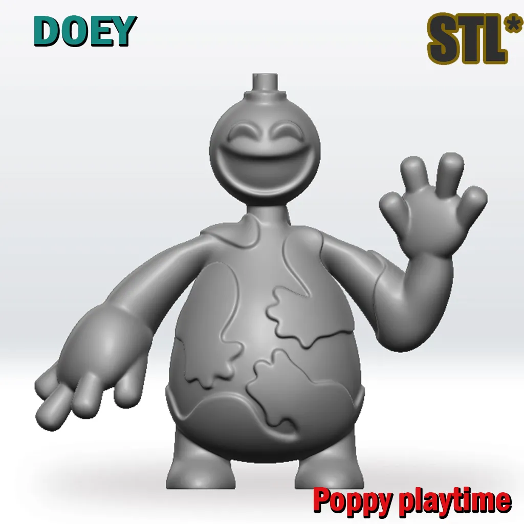 Doey the doughman STL 3D Model Poppy Playtime Chapter 4