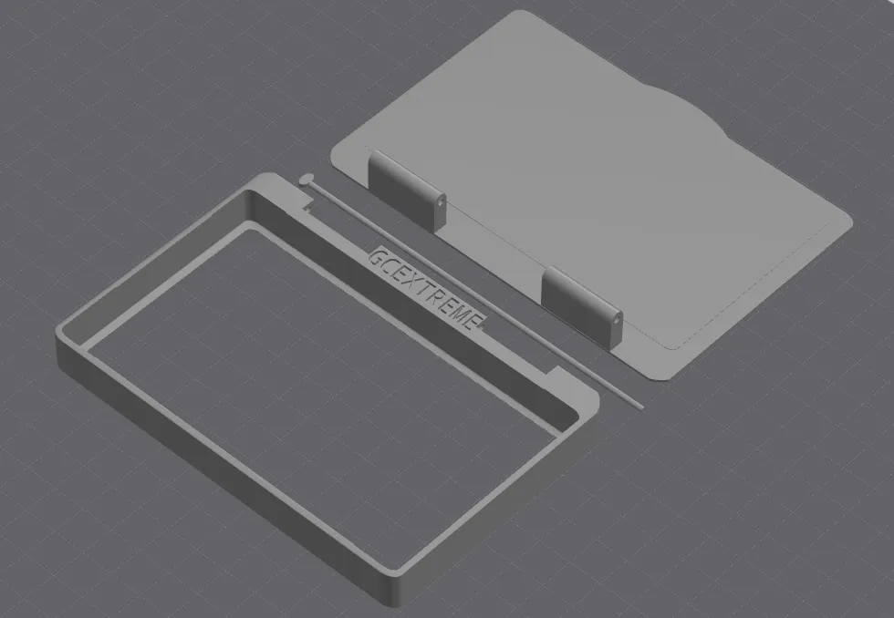 K2Plus LCD Frame Cover v2