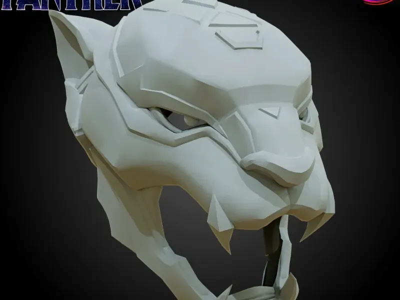 BLACK PANTHER - RIVALS 1/1 Cosplay Helmet