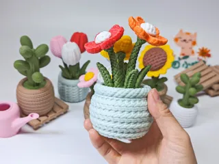 【春日毛线花园】迎春花