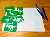 Dino Stencil Cards-0