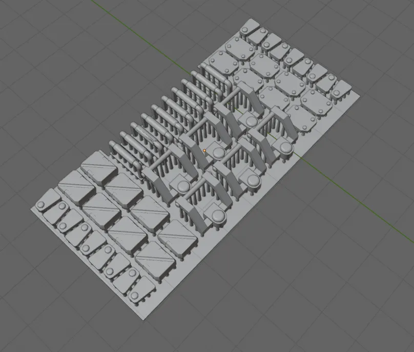 Gundam Detail Part (Shoulder Mount Detail Part)