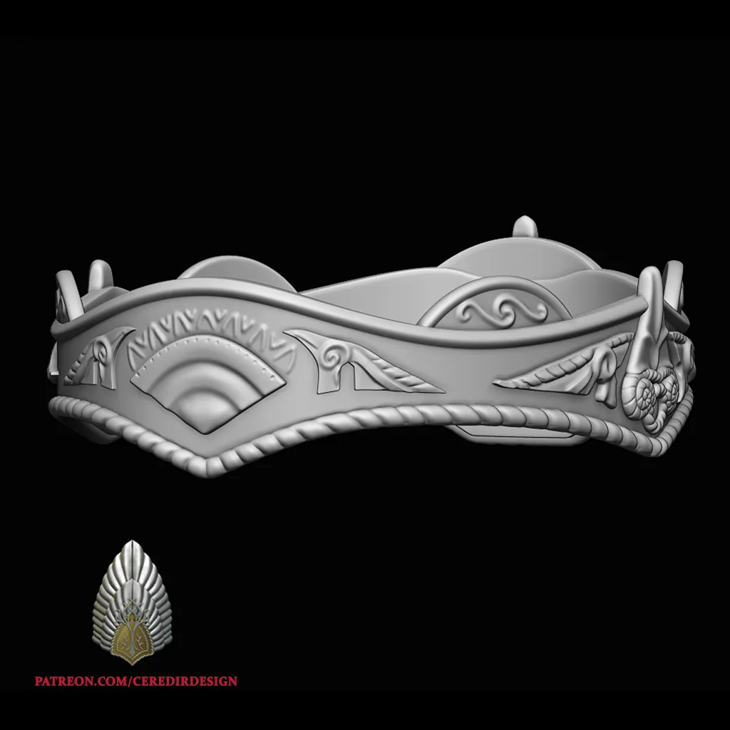 Theoden Crown lord of the rings 3D DIGITAL DOWNLOAD FILE