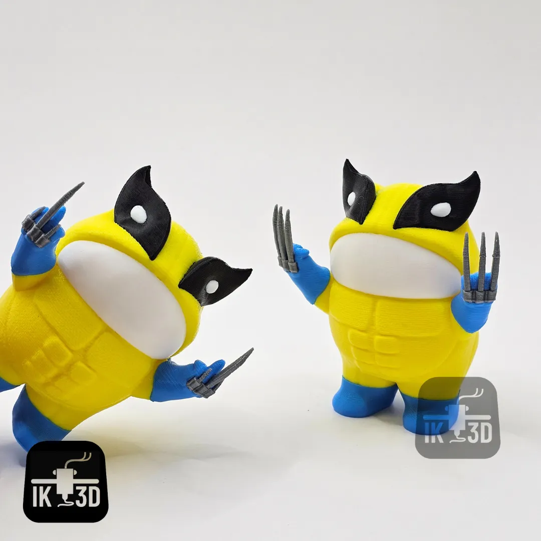 Cheeky Frog with Wolverine Costume - Claws and Middle Finger