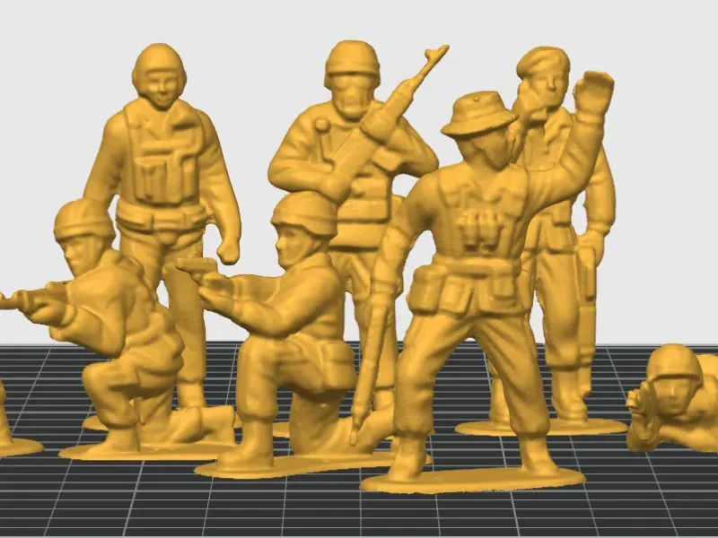 Offical Fishel Army men poses