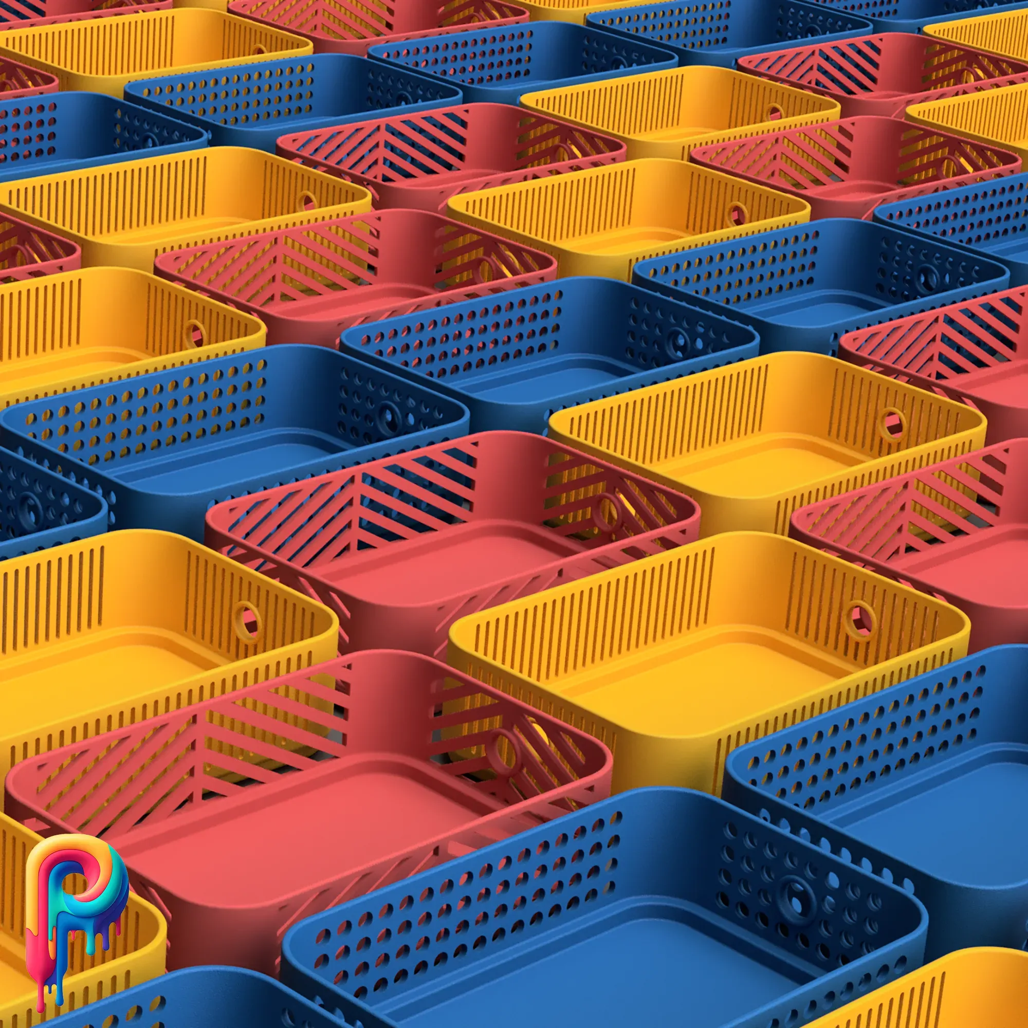 Stackable Crates by Polymeria