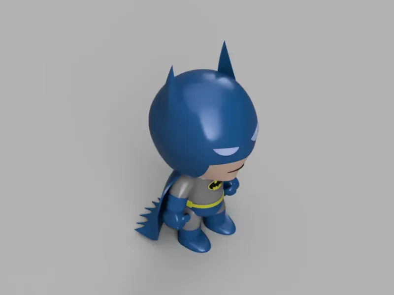 DC Comics Mini Batman / Blue & Gray Suit (Bruce Wayne)