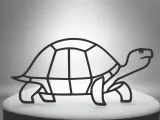 Turtle Line Art - Desktop Line Art-3