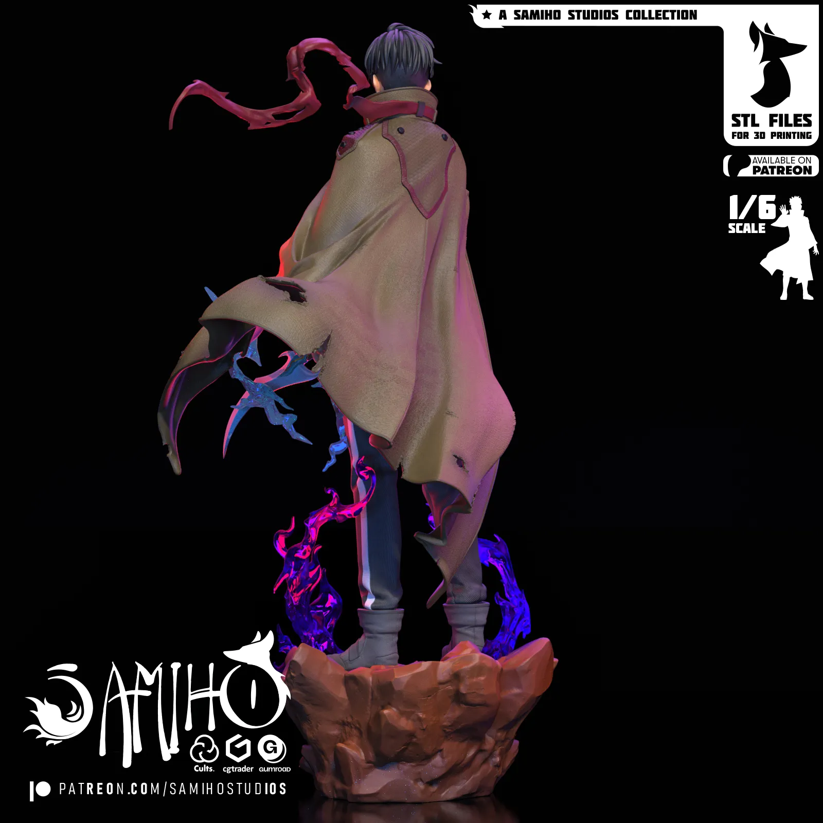 Characters & Creatures STL Download - Samiho Studios - Sung Jin