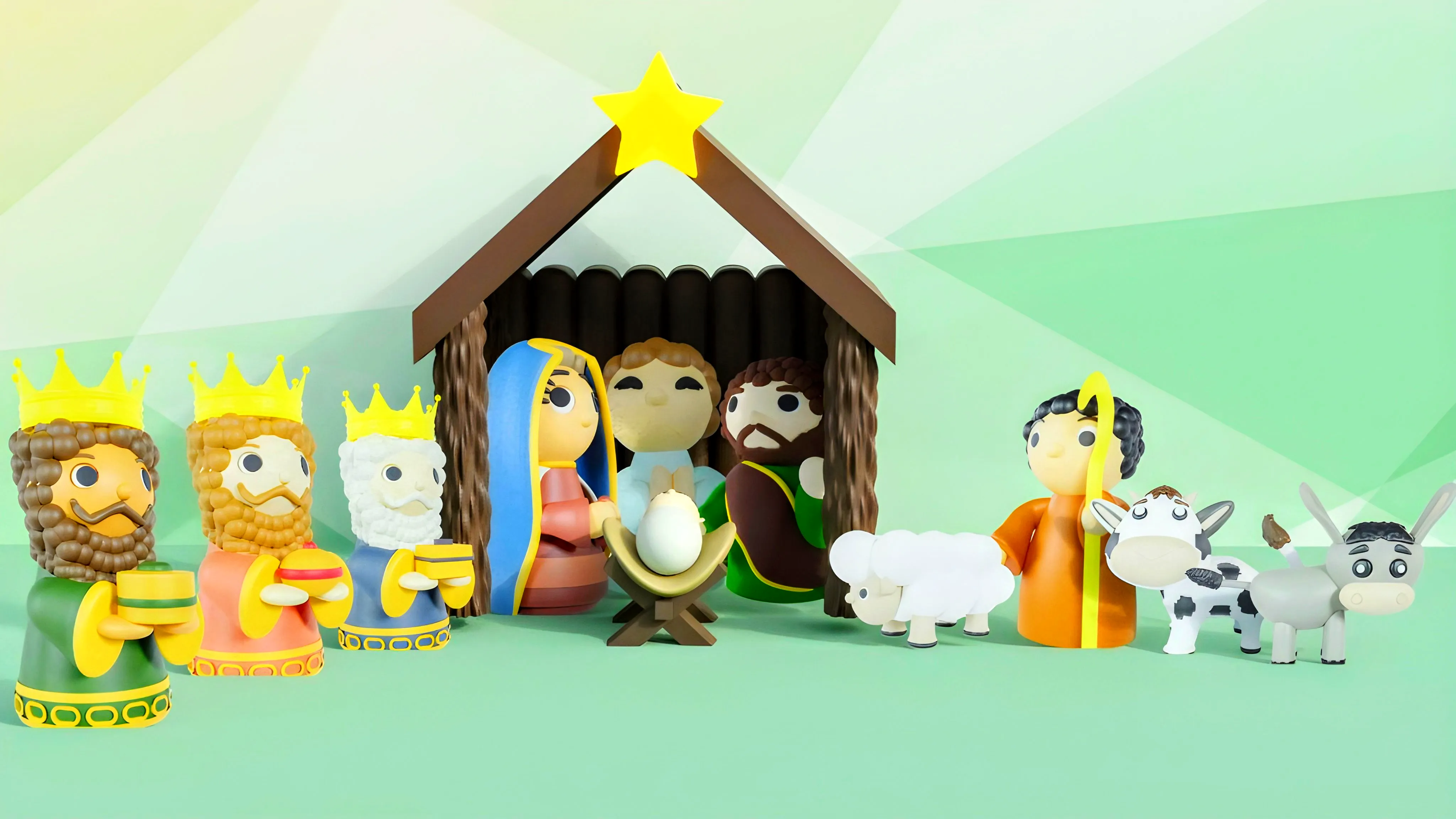 Other STL Download - 3D PRINTABLE NATIVITY SCENE - HIGH-QUALITY ...