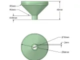 Funnel for battery, phenol mixing and e.t.c-1