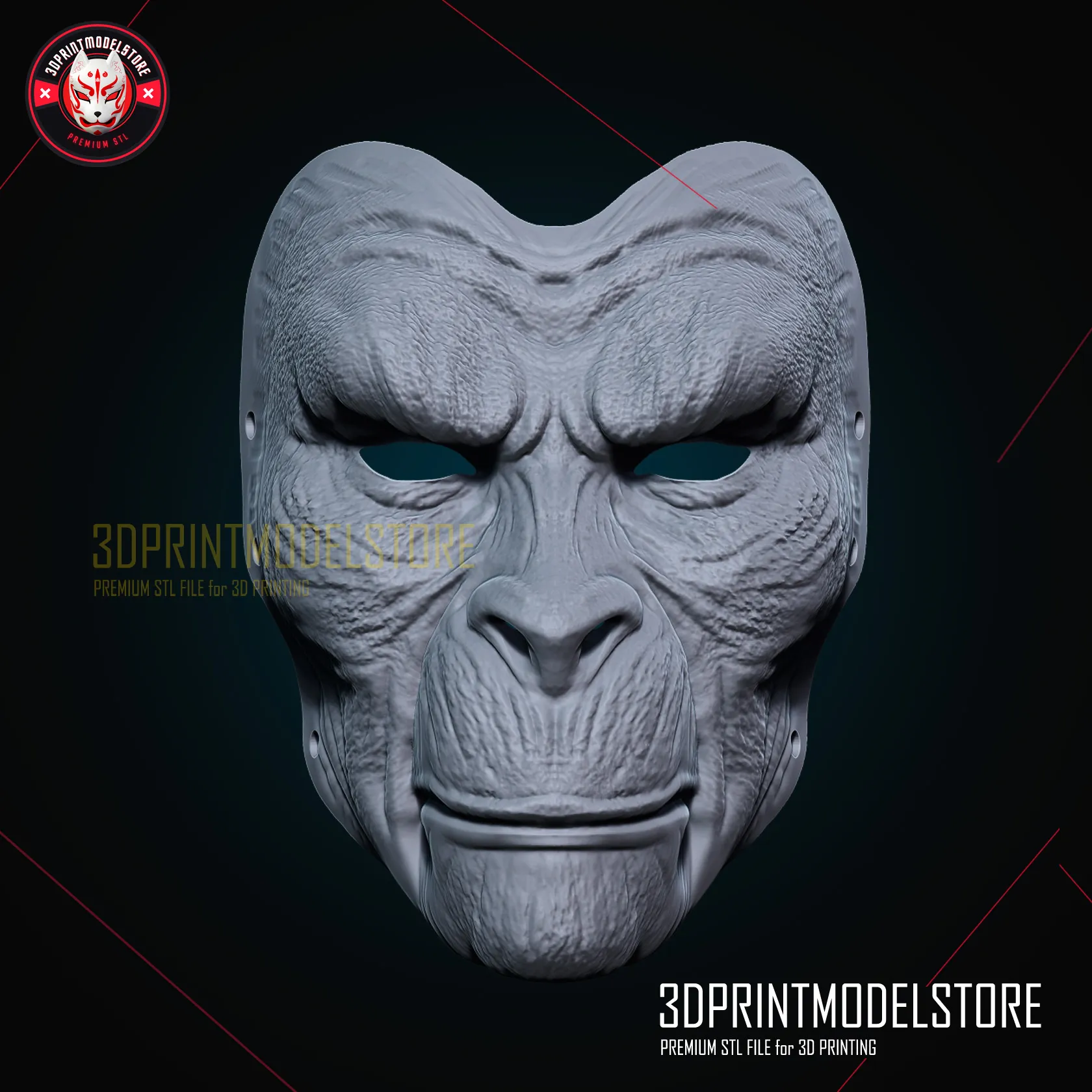 Original Planet der Affen Caesar Maske für Cosplay