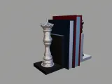 Chess Bookend-5