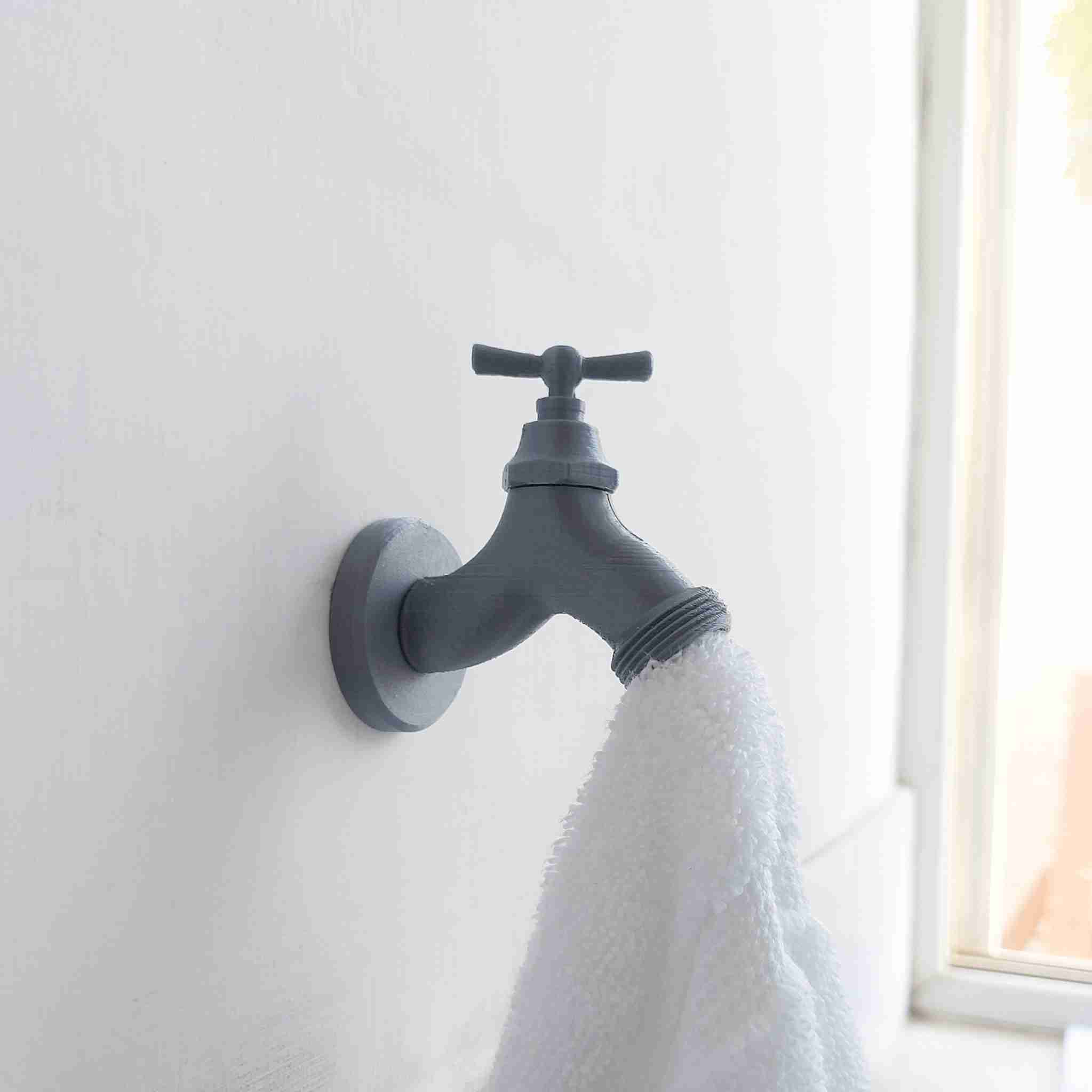 Faucet Towel Hanger 3D models download Creality Cloud
