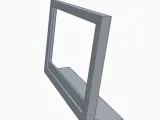 Flat Rectangle Picture Frame - Large-1