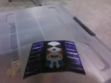 Cuva walking out of a fridge magnet-1