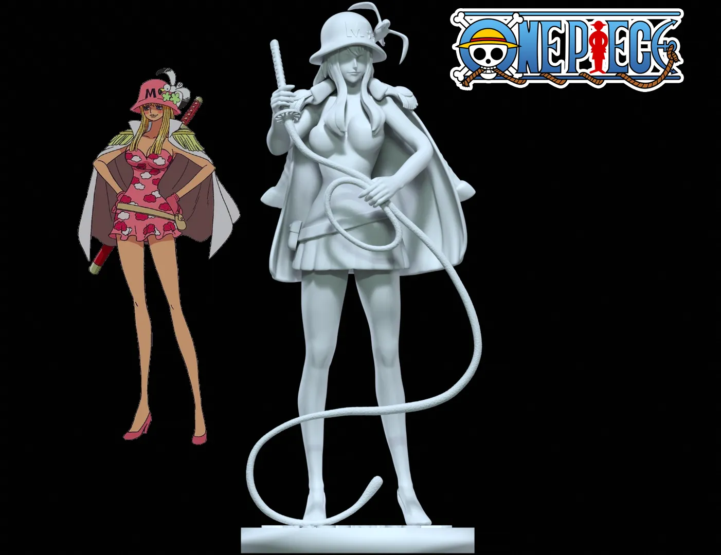 みすず様　ご依頼STL Kujaku - SWORD - ONE PIECE - 3d print Ficheiro STL e 3MF para