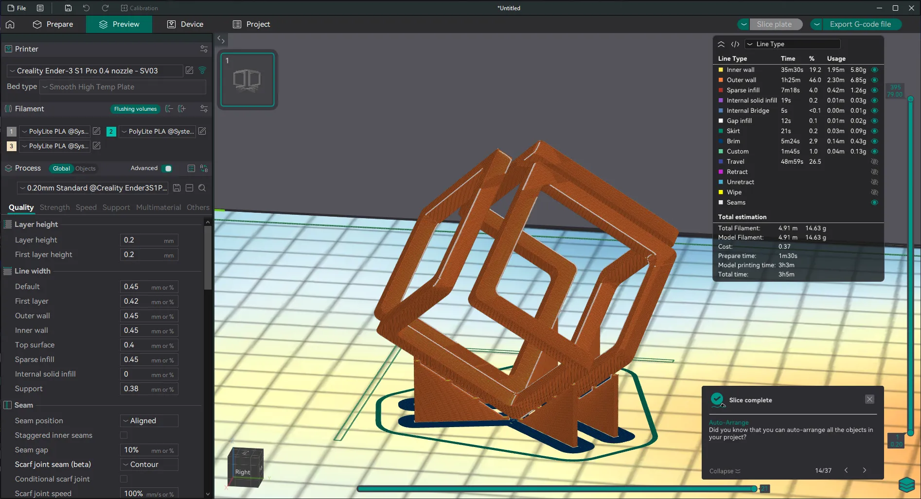 Impossible Cube.-1