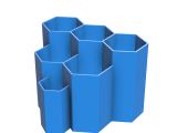 Polygon Table Trash Holder-4