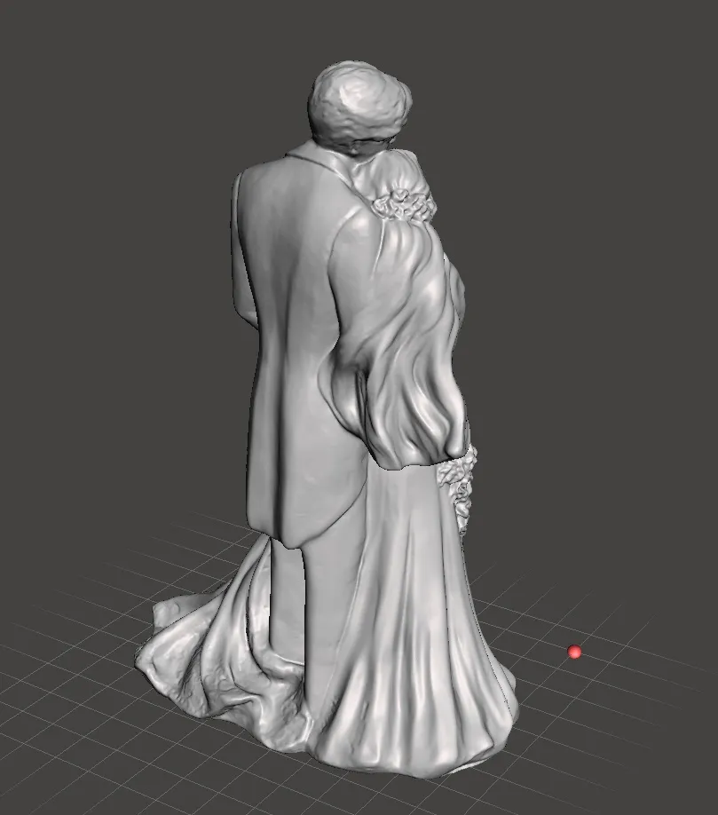 wedding couple statue decoration