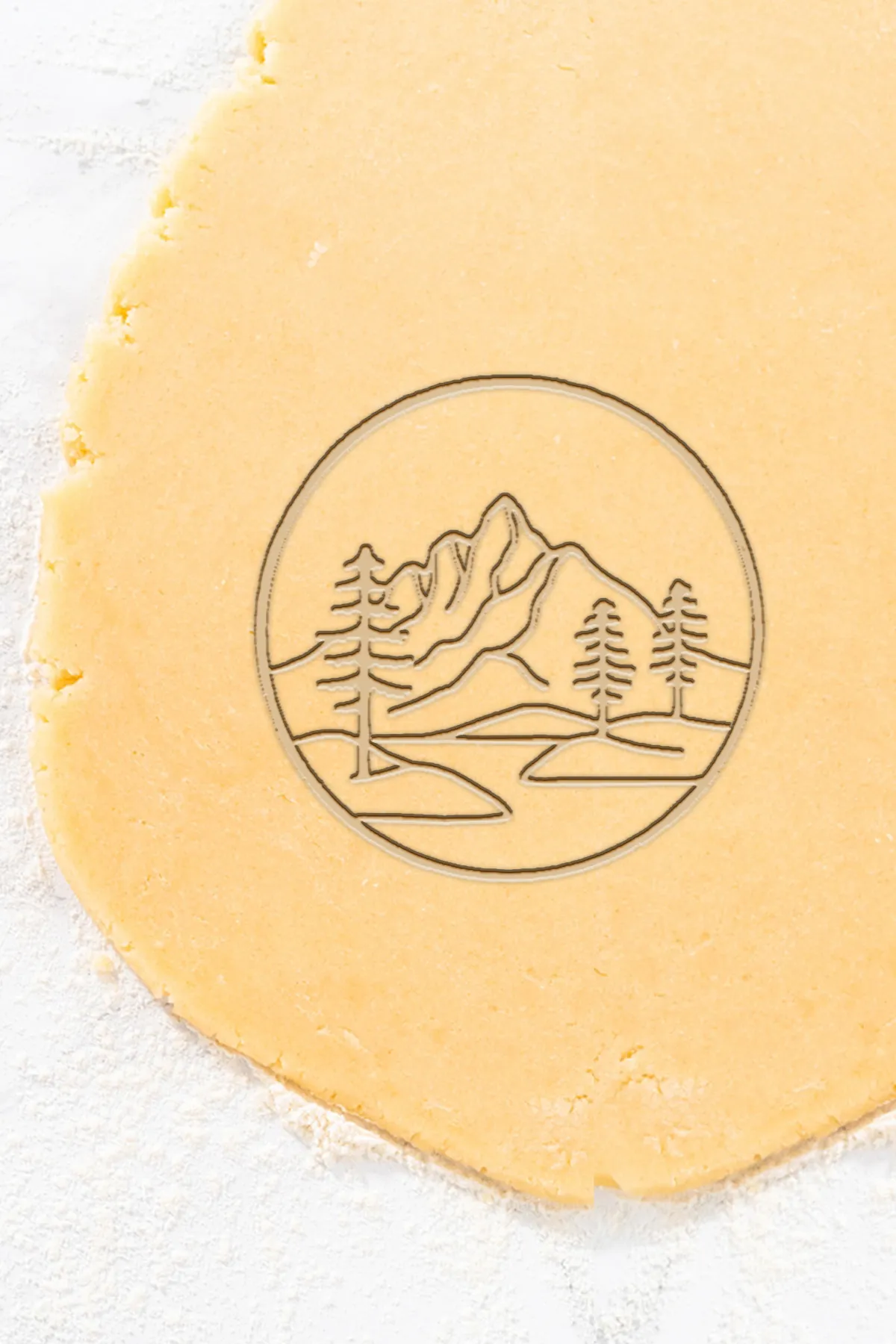 Mountain Cookie Cutter, Biscuit Cutter