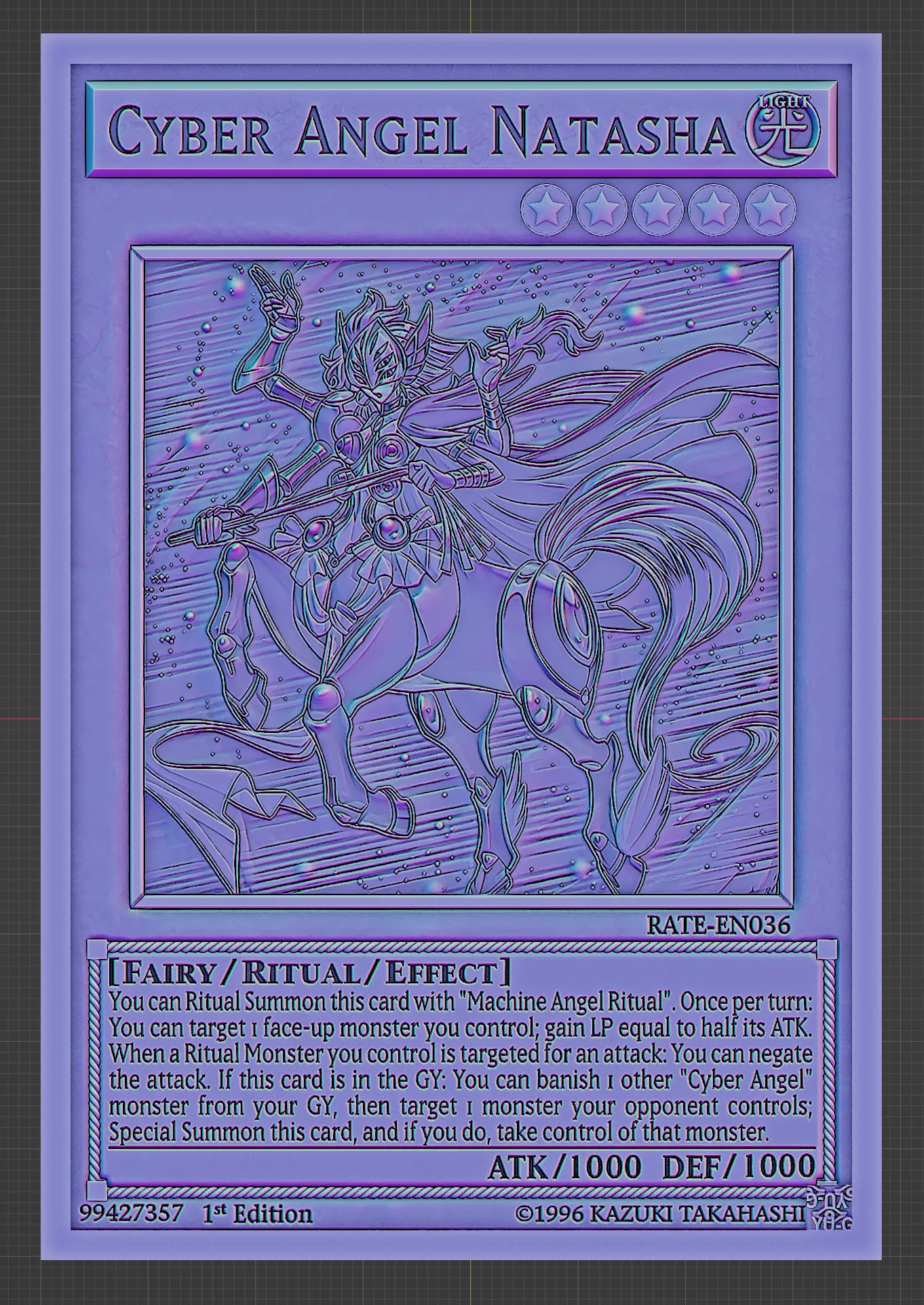 Cyber Angel Natasha - yu-gi-oh!