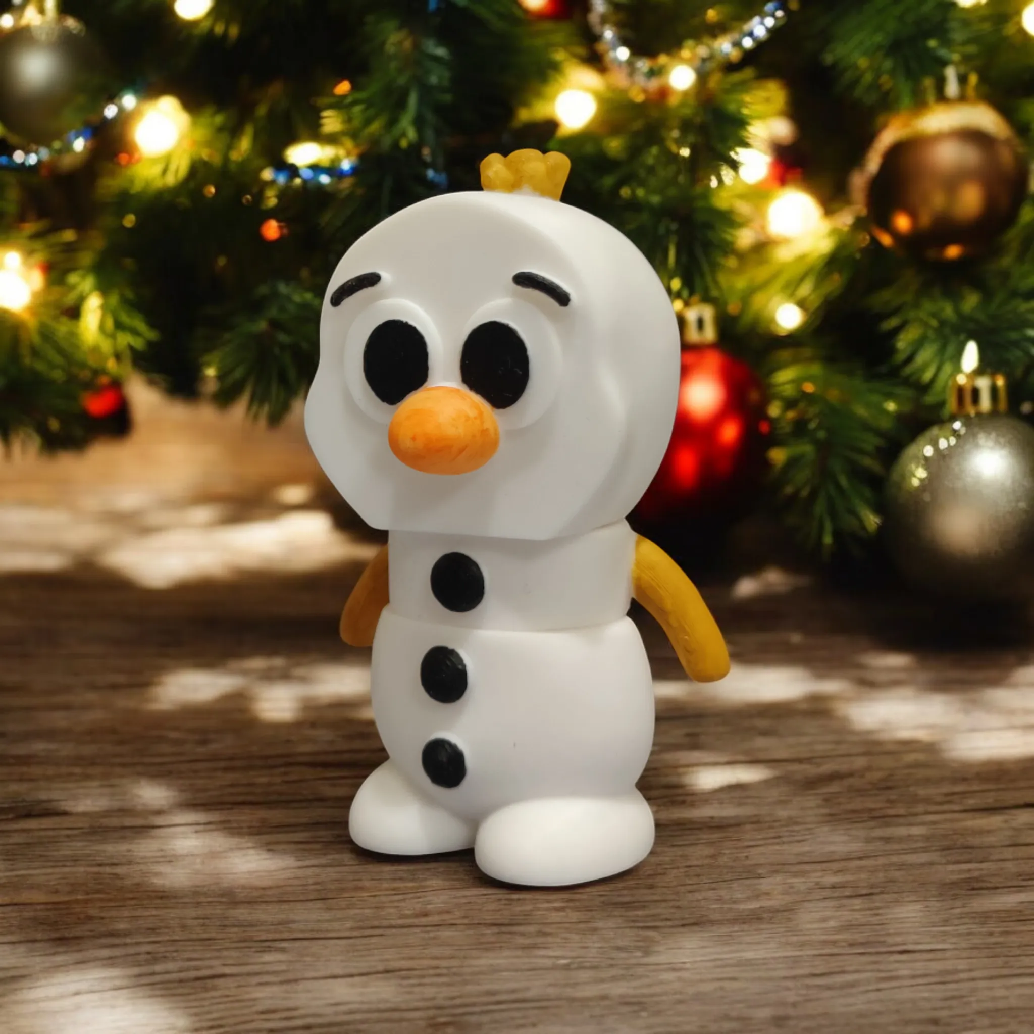 MINI FLEXI ARTICULATING SNOWMAN ( SUPPORT FREE )