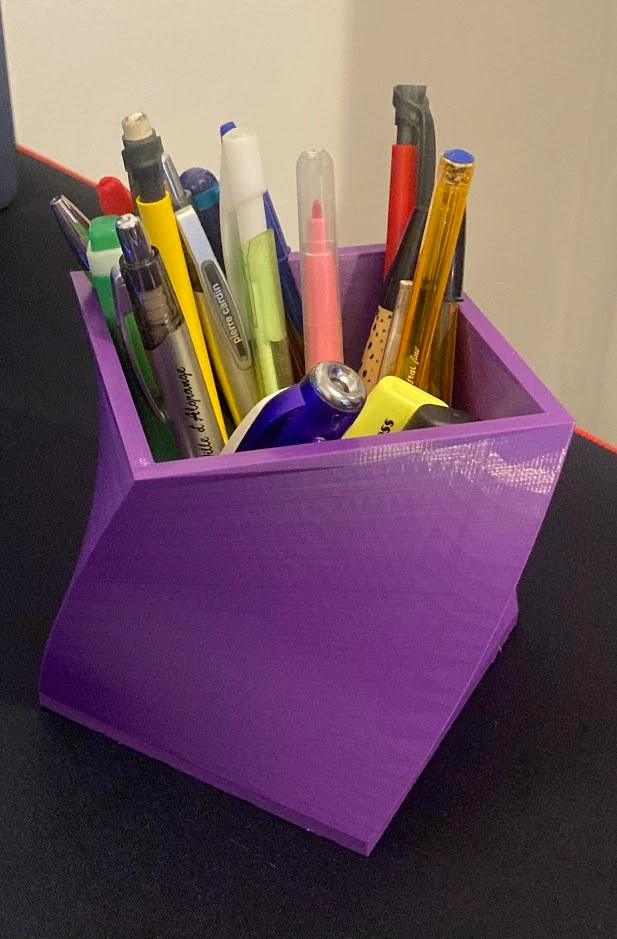 Spiral Pen Holder
