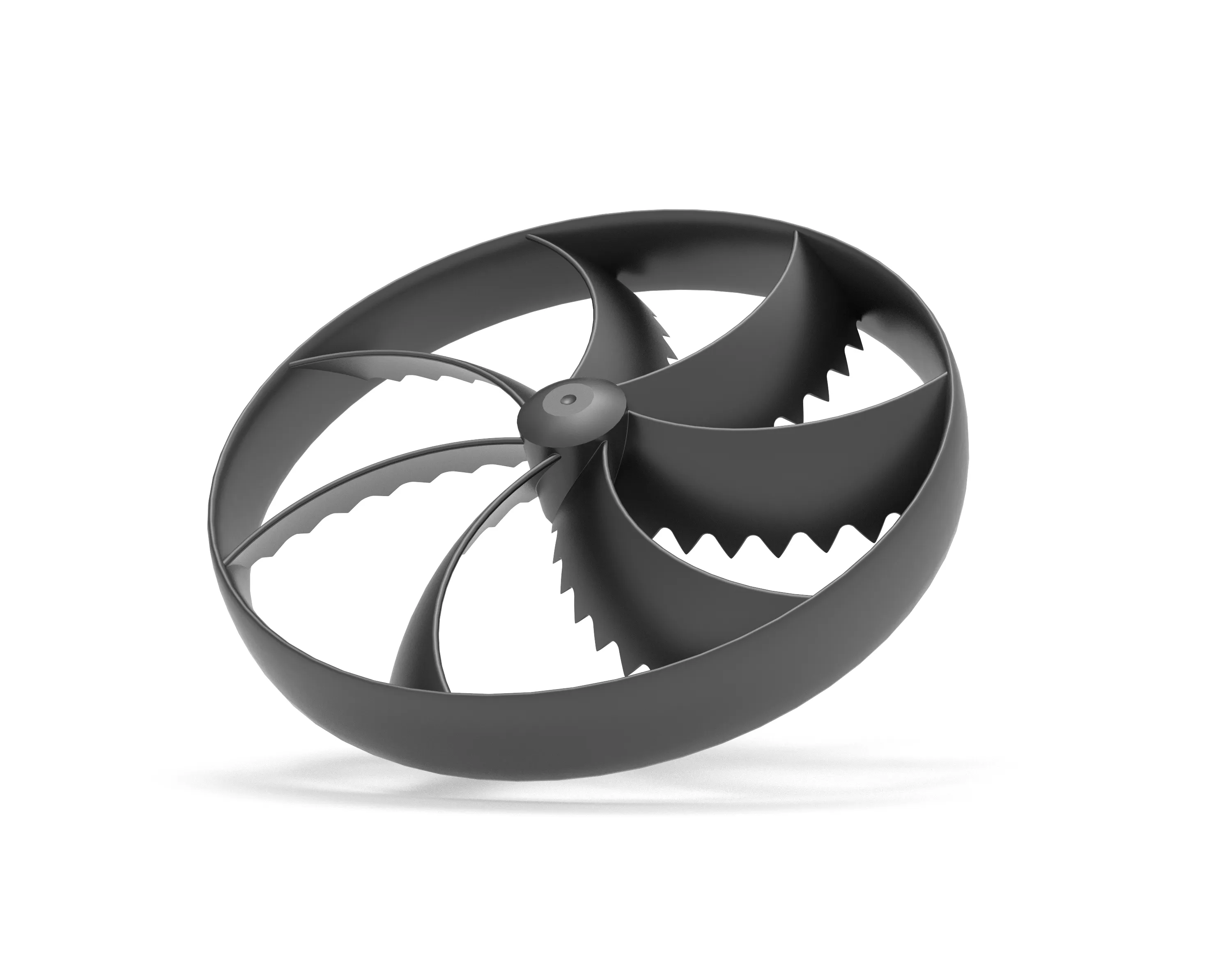 Bionic drone propeller
