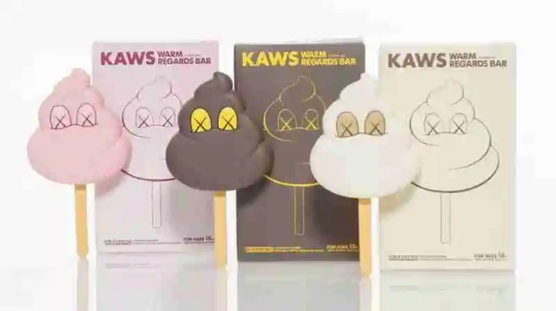 kaws warm regards bar 未開封-