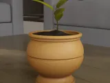 Classic Terracotta Planter 3D Model STL File-2