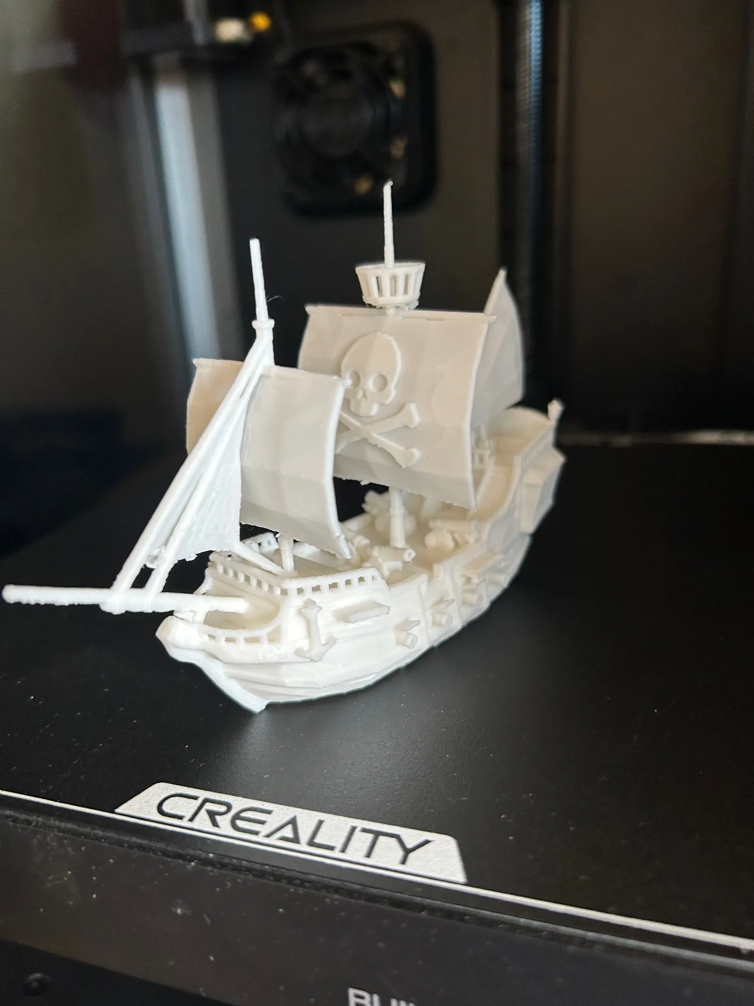 stylized Pirate  gallion boat-0