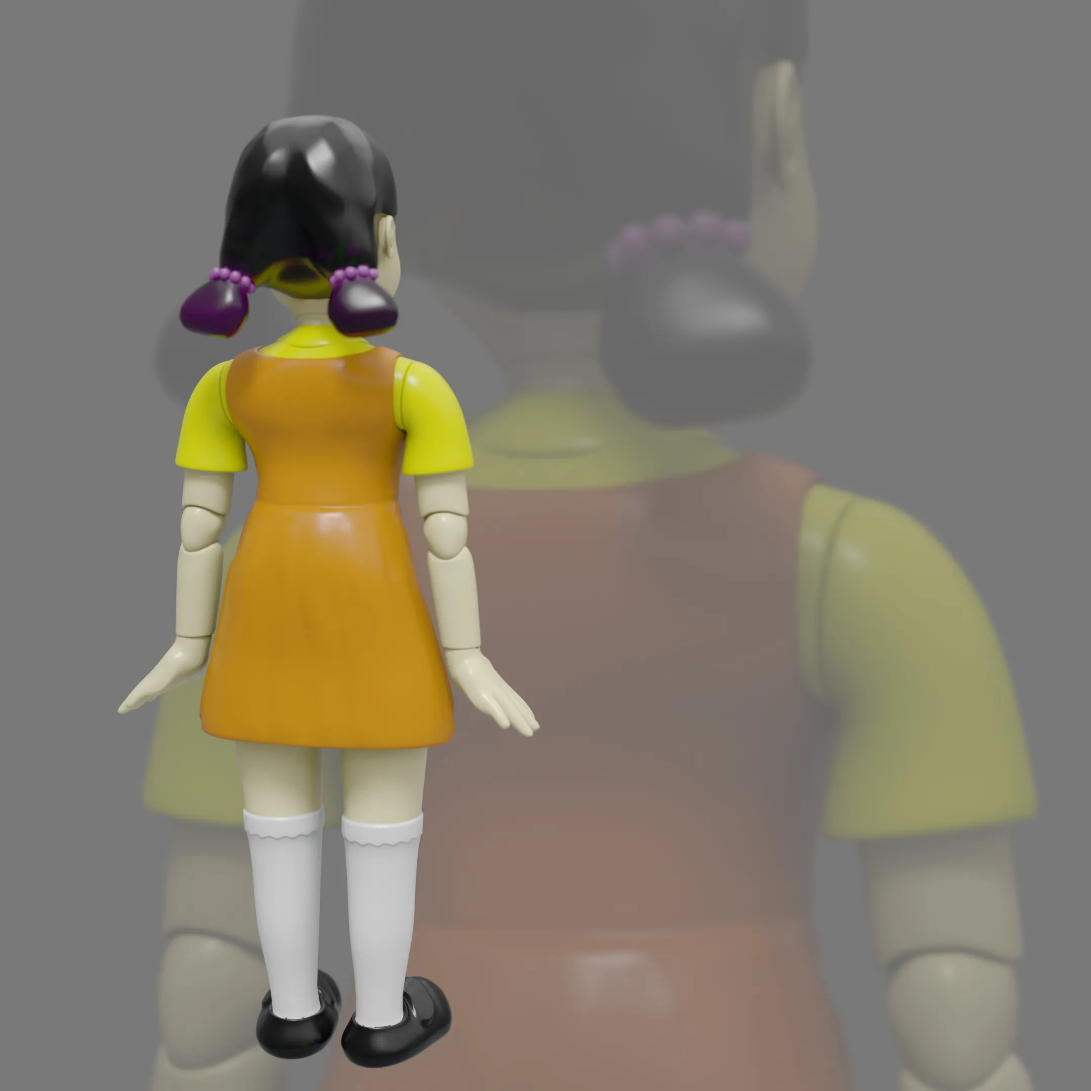 Giant Doll: Squid Game Fan Art Tribute
