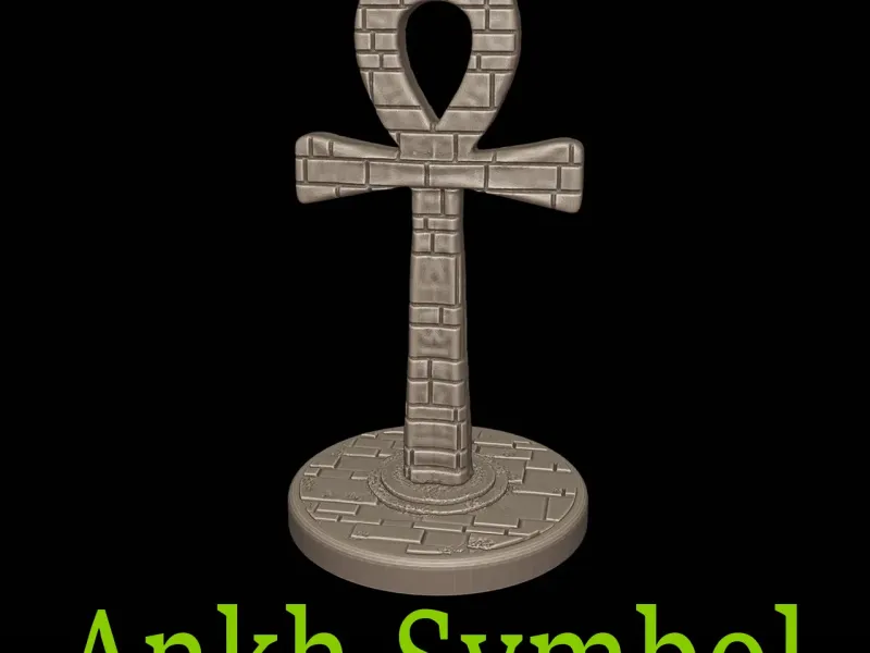 Statue du symbole Ankh