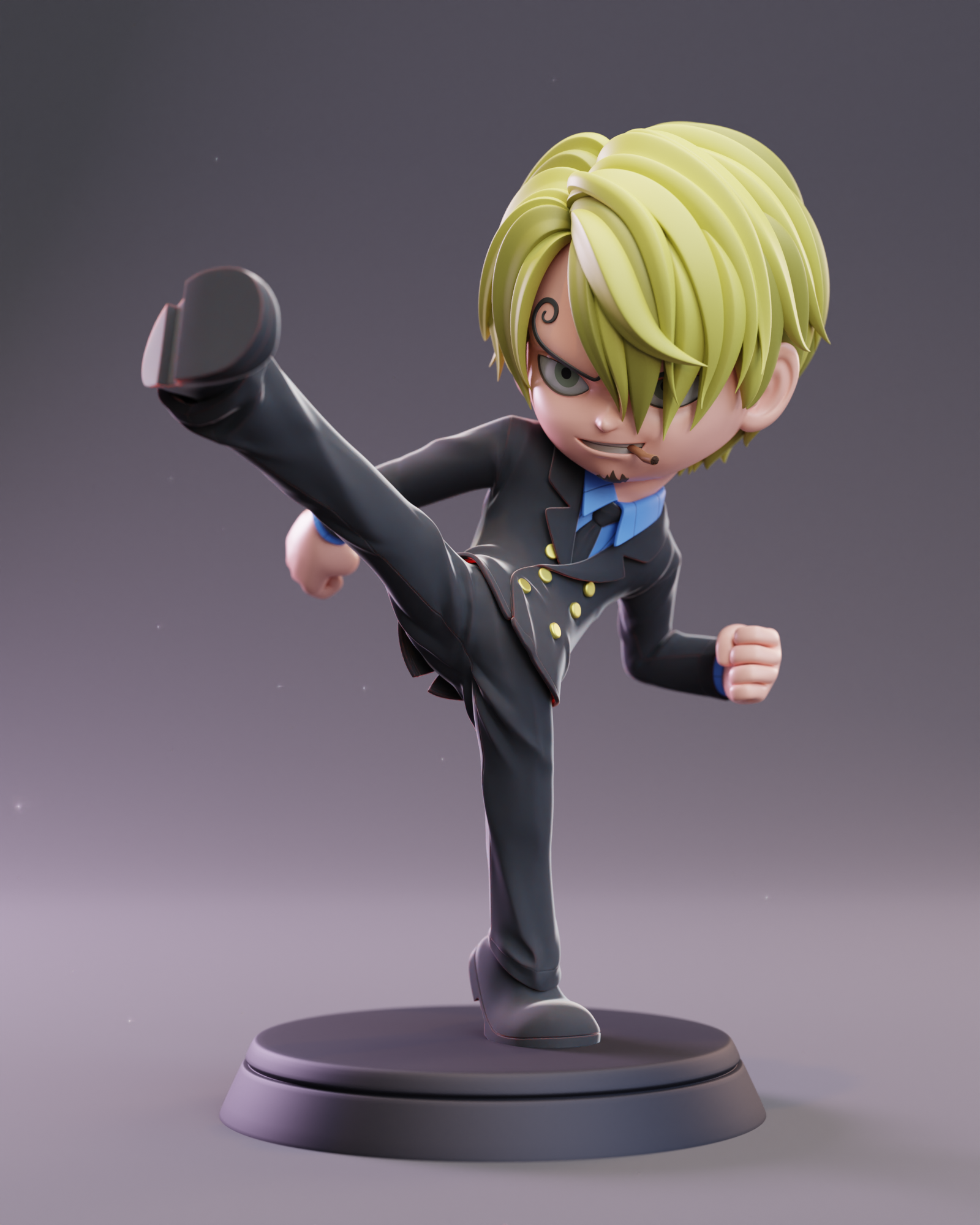 Sanji One Piece Fan Art | 3D модели скачать | Creality Cloud